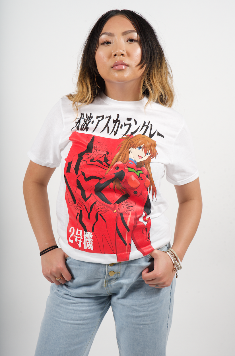 Neon Genesis Evangelion Asuka Unit02 TShirt Crunchyroll store